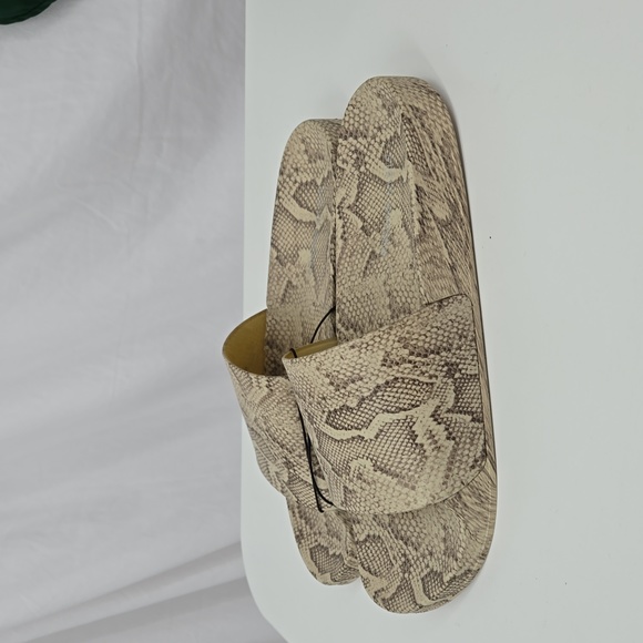 Steve Madden Sofi Slide Snakeskin Printed Sandal Size 9 - Picture 6 of 6